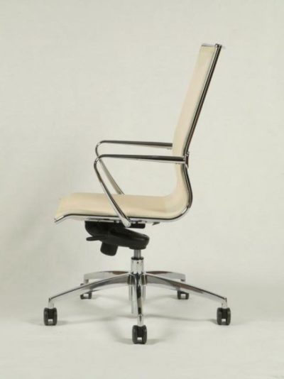 Drehstuhl Chrom Netz  MO-F305